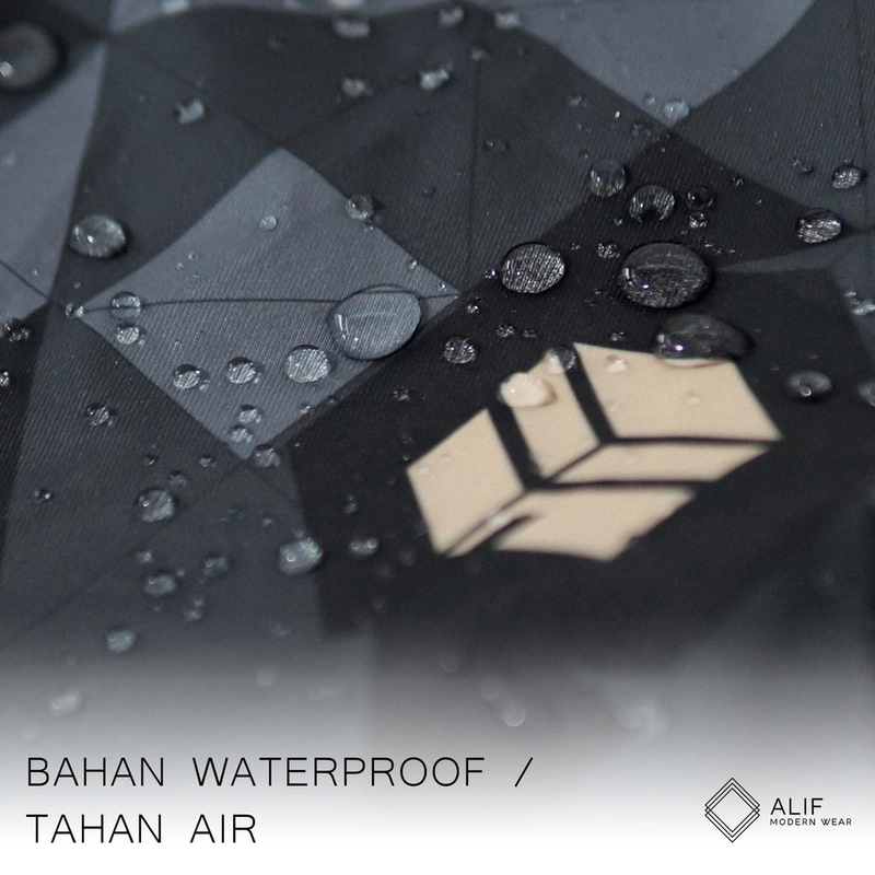 Product image ALIF SAJADAH TRAVEL / SAKU / PORTABLE / WATERPROOF ( ALIF MODERN WEAR SJD-0059 ) all variant all variant